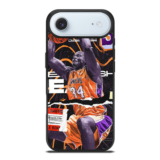 SHAQUILLE O'NEAL 34 LA LAKERS NBA BASKETBALL iPhone Air Case Cover
