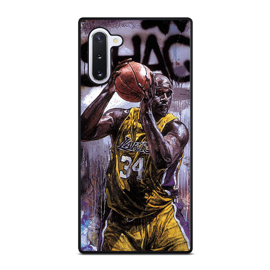 SHAQUILLE O'NEAL LA LAKERS ART Samsung Galaxy Note 10 Case Cover