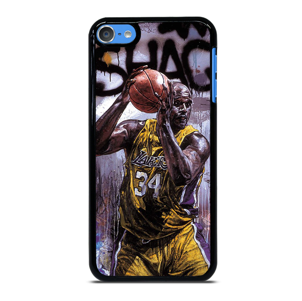SHAQUILLE O'NEAL LA LAKERS ART iPod Touch 7 Case Cover