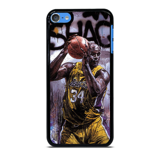 SHAQUILLE O'NEAL LA LAKERS ART iPod Touch 7 Case Cover