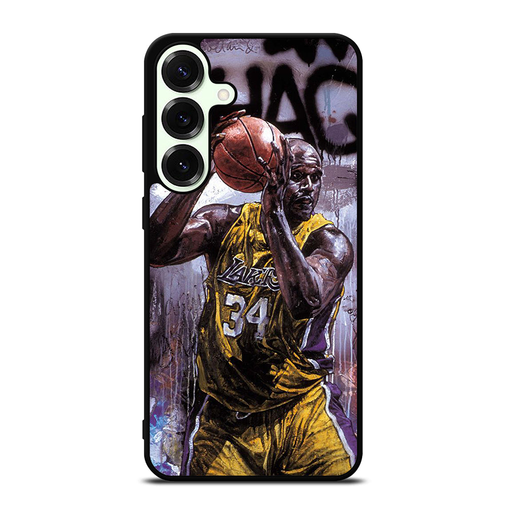 SHAQUILLE O'NEAL LA LAKERS ART Samsung Galaxy S26 Plus Case Cover