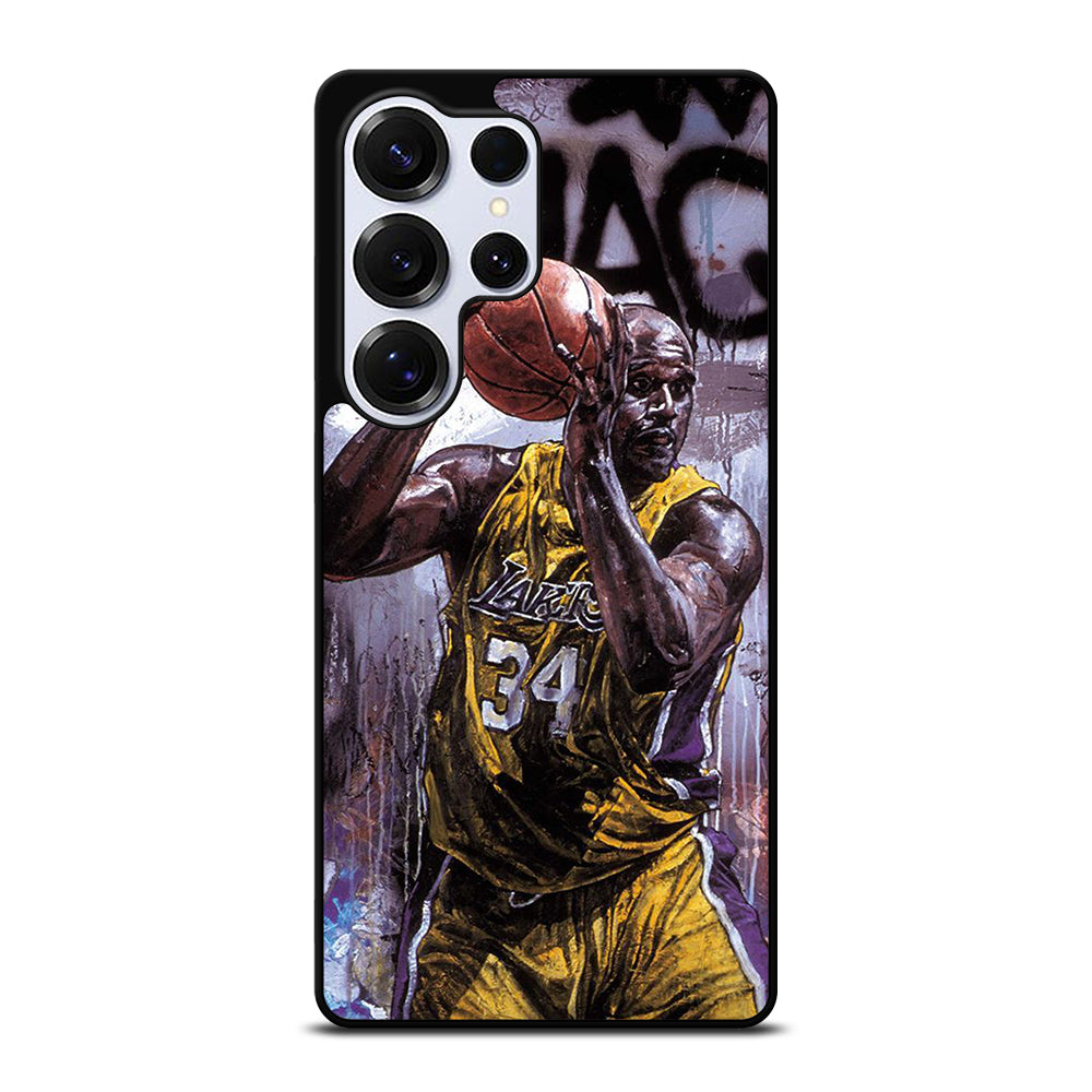 SHAQUILLE O'NEAL LA LAKERS ART Samsung Galaxy S25 Ultra Case Cover