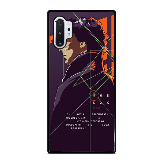 SHERLOCK HOLMES CARTOON Samsung Galaxy Note 10 Plus Case Cover