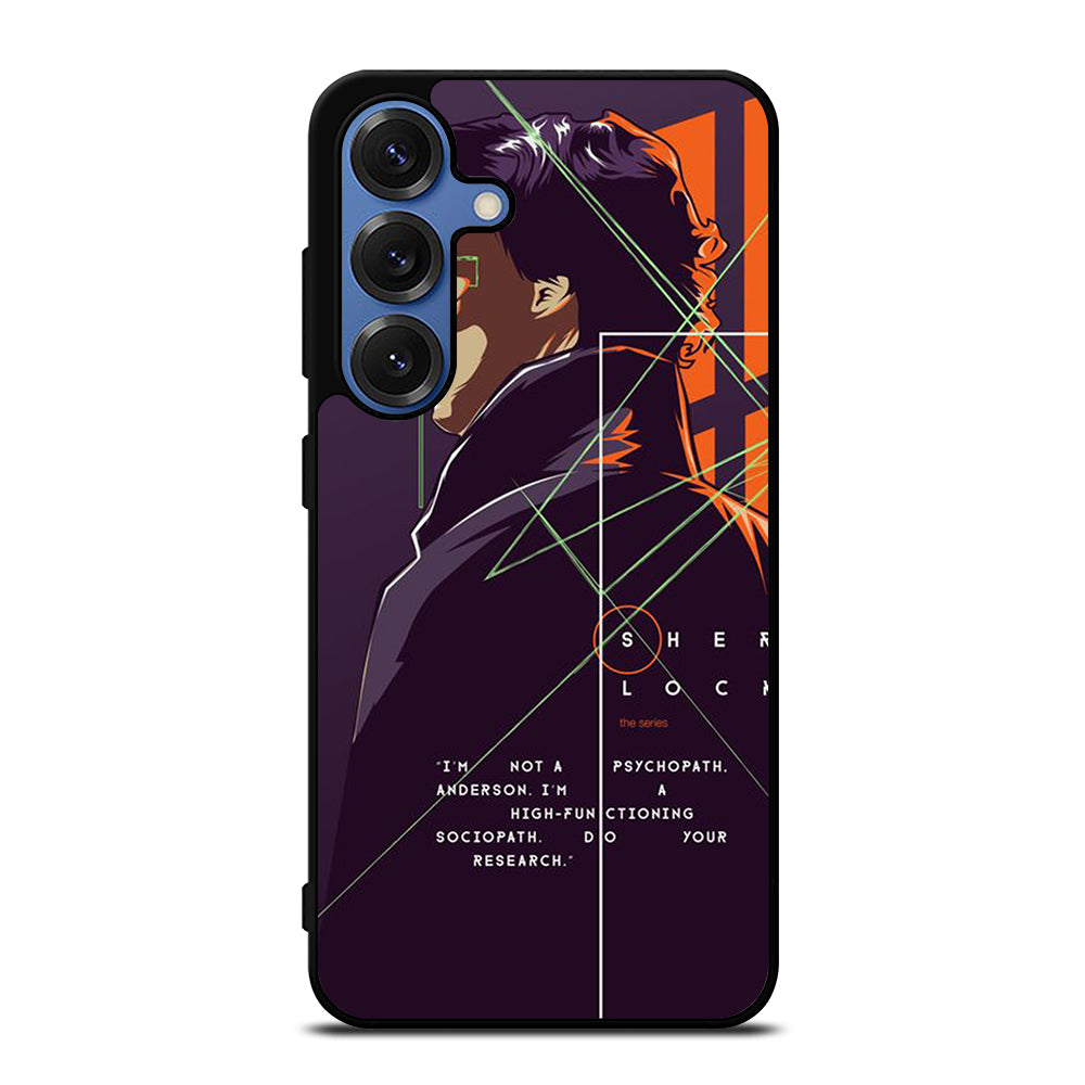 SHERLOCK HOLMES CARTOON Samsung Galaxy S26 Case Cover