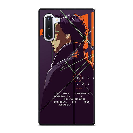 SHERLOCK HOLMES CARTOON Samsung Galaxy Note 10 Case Cover