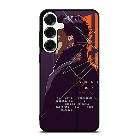 SHERLOCK HOLMES CARTOON Samsung Galaxy S25 Plus Case Cover