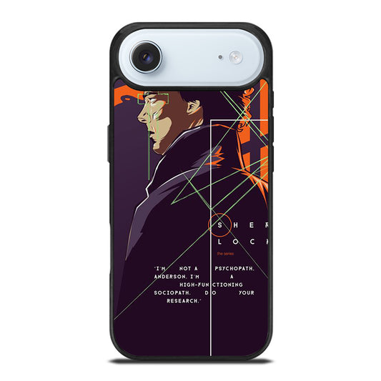 SHERLOCK HOLMES CARTOON iPhone Air Case Cover