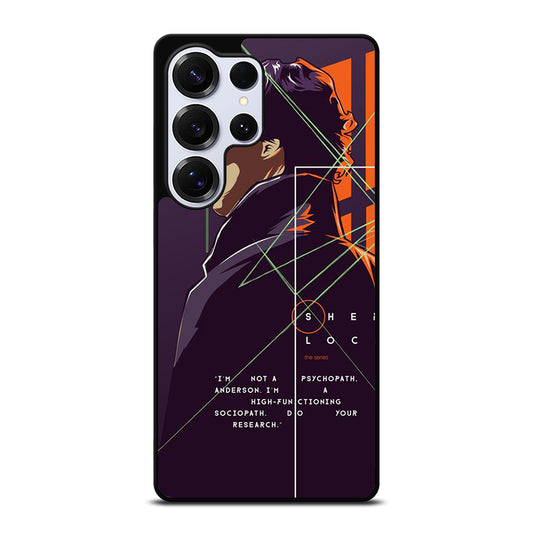 SHERLOCK HOLMES CARTOON Samsung Galaxy S25 Ultra Case Cover