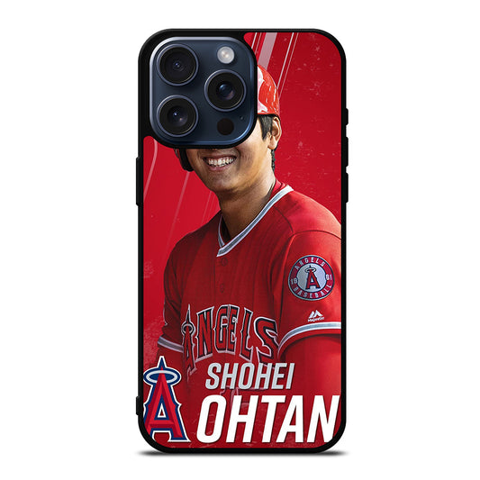 SHOHEI OHTANI LOS ANGELES ANGELS iPhone 15 Pro Max Case Cover