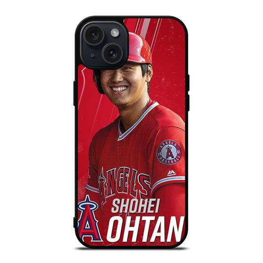 SHOHEI OHTANI LOS ANGELES ANGELS iPhone 15 Plus Case Cover