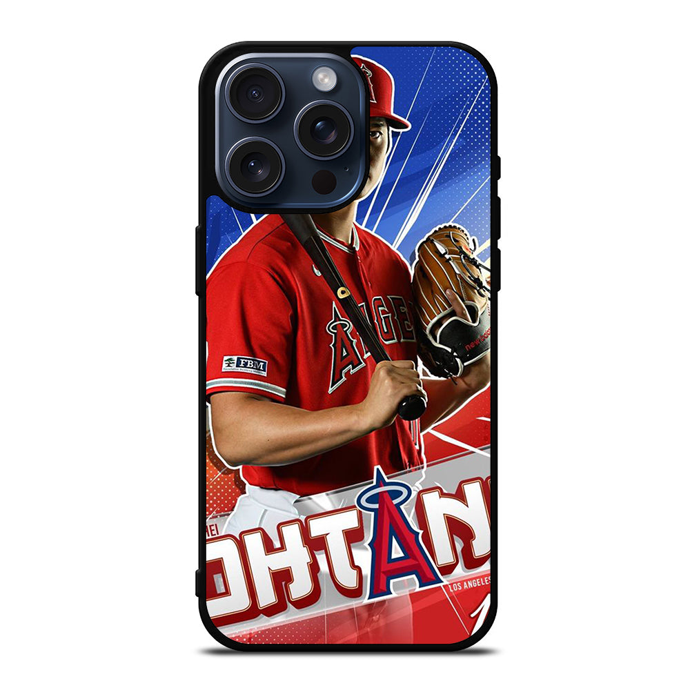 SHOHEI OHTANI LOS ANGELES ANGELS 2 iPhone 15 Pro Max Case Cover