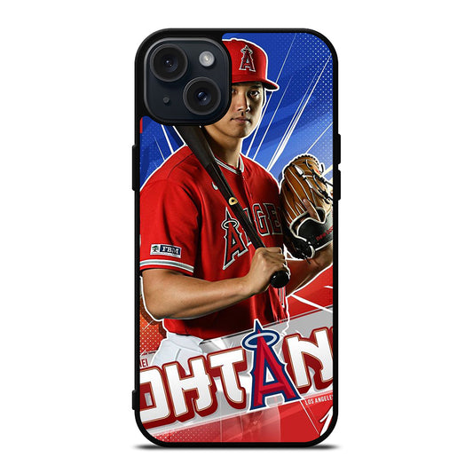 SHOHEI OHTANI LOS ANGELES ANGELS 2 iPhone 15 Plus Case Cover