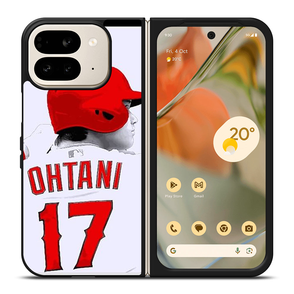 SHOHEI OHTANI LOS ANGELES ANGELS 3 Google Pixel 9 Pro Fold Case Cover