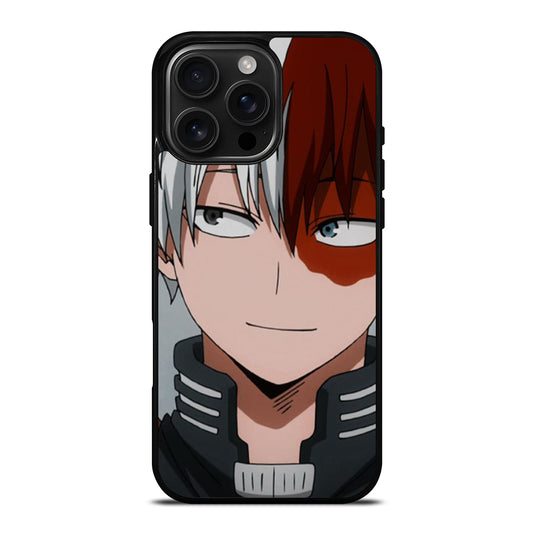 SHOTO TODOROKI COOL FACE MY HERO ACADEMIA iPhone 16 Pro Max Case Cover