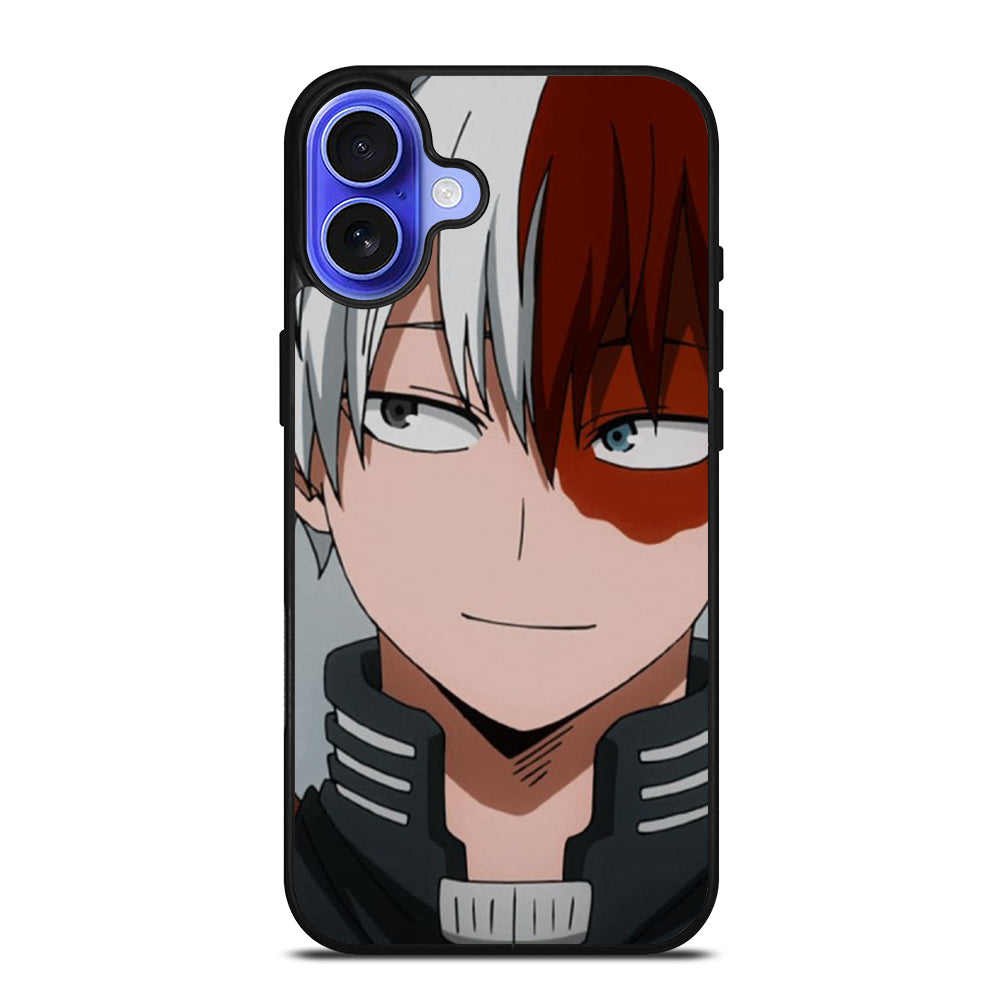 SHOTO TODOROKI COOL FACE MY HERO ACADEMIA iPhone 16 Case Cover
