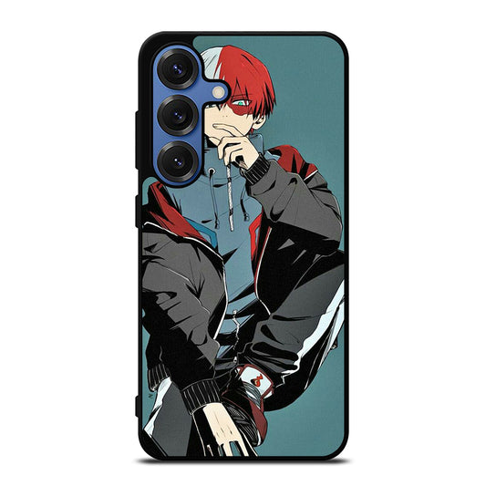 SHOTO TODOROKI COOL MY HERO ACADEMIA ANIME Samsung Galaxy S25 Case Cover
