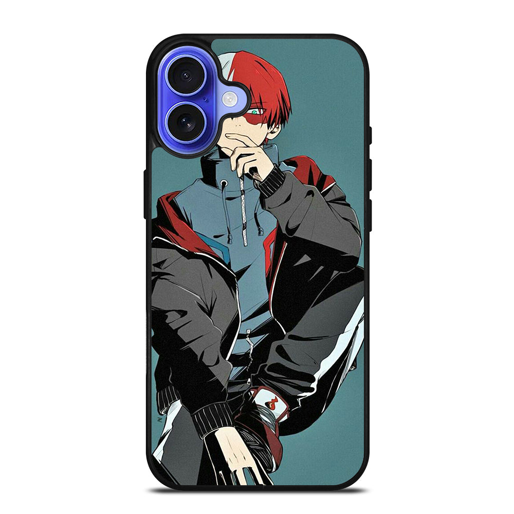 SHOTO TODOROKI COOL MY HERO ACADEMIA ANIME iPhone 16 Case Cover