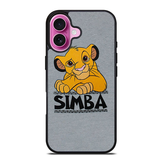 SIMBA LION KING DISNEY CARTOON 2 iPhone 16 Plus Case Cover