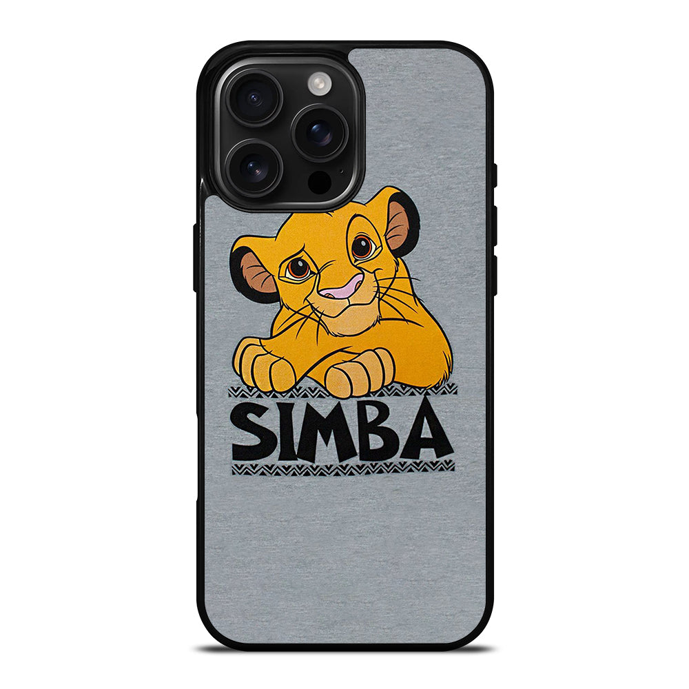 SIMBA LION KING DISNEY CARTOON 2 iPhone 16 Pro Max Case Cover