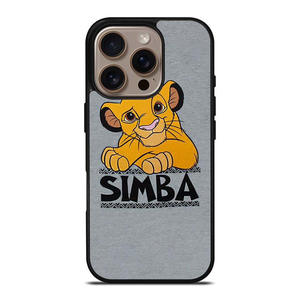 SIMBA LION KING DISNEY CARTOON 2 iPhone 16 Pro Case Cover