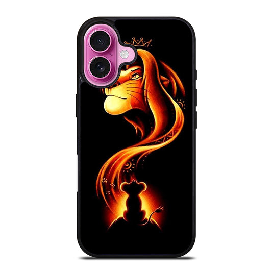 SIMBA LION KING DISNEY CARTOON iPhone 16 Plus Case Cover