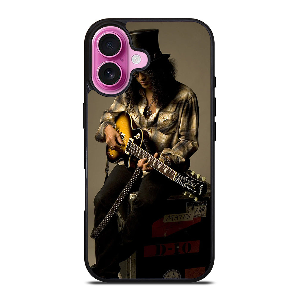 SLASH G N R ROCK BAND 1 iPhone 16 Plus Case Cover