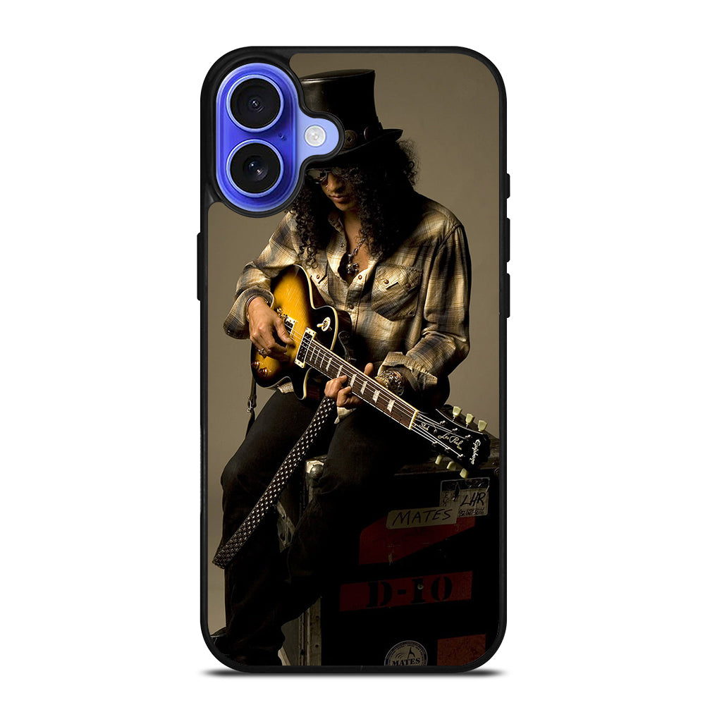 SLASH G N R ROCK BAND 1 iPhone 16 Case Cover