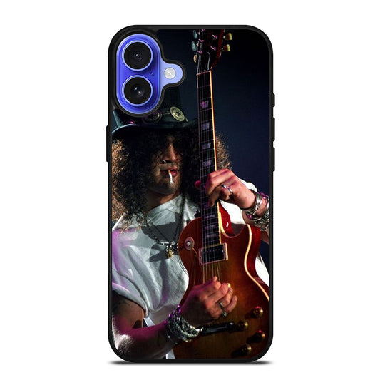 SLASH G N R ROCK BAND 3 iPhone 16 Case Cover