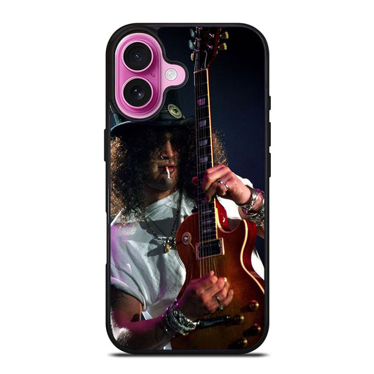 SLASH G N R ROCK BAND 3 iPhone 16 Plus Case Cover