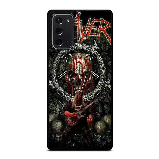 SLAYER BAND METAK SKULL LOGO Samsung Galaxy Note 20 Case Cover