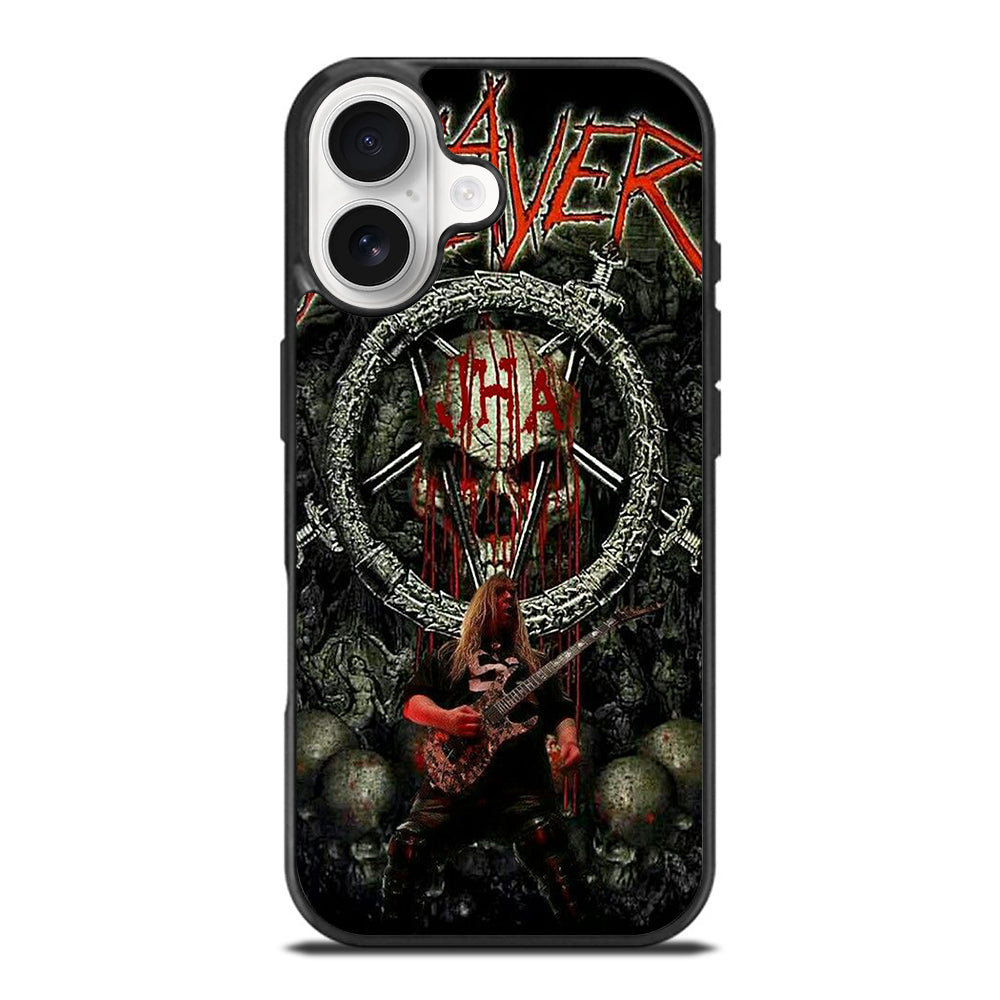 SLAYER BAND METAK SKULL LOGO iPhone 17 Case Cover