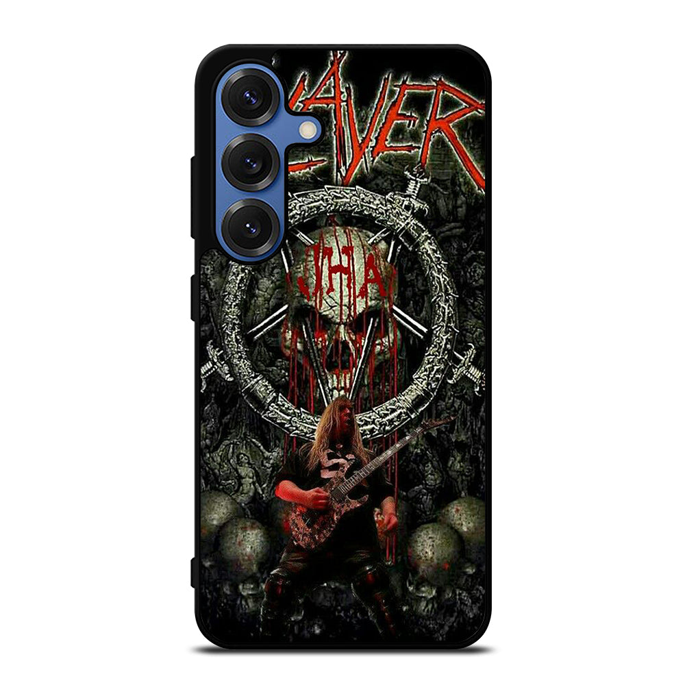 SLAYER BAND METAK SKULL LOGO Samsung Galaxy S25 Case Cover
