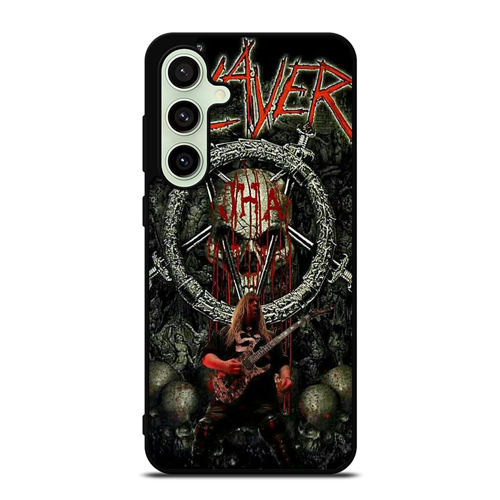 SLAYER BAND METAK SKULL LOGO Samsung Galaxy S24 FE Case Cover