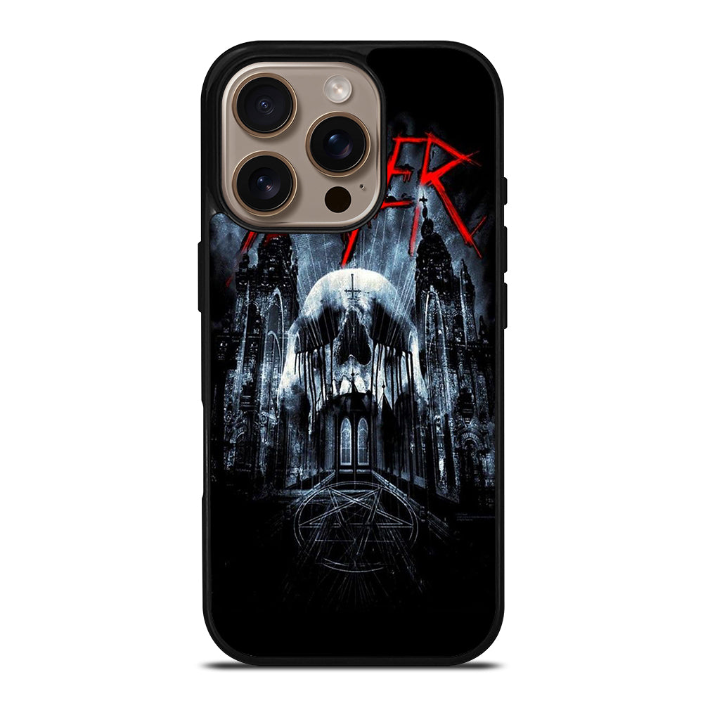 SLAYER BAND METAL BAND LOGO iPhone 16 Pro Case Cover