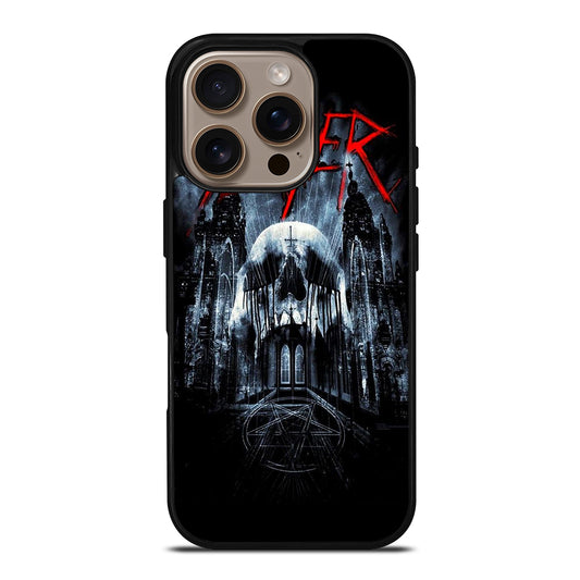 SLAYER BAND METAL BAND LOGO iPhone 16 Pro Case Cover