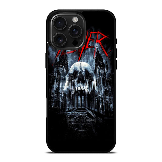 SLAYER BAND METAL BAND LOGO iPhone 16 Pro Max Case Cover