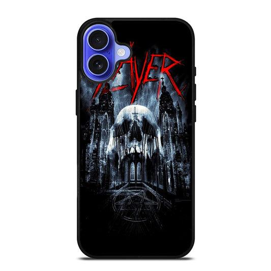 SLAYER BAND METAL BAND LOGO iPhone 16 Case Cover