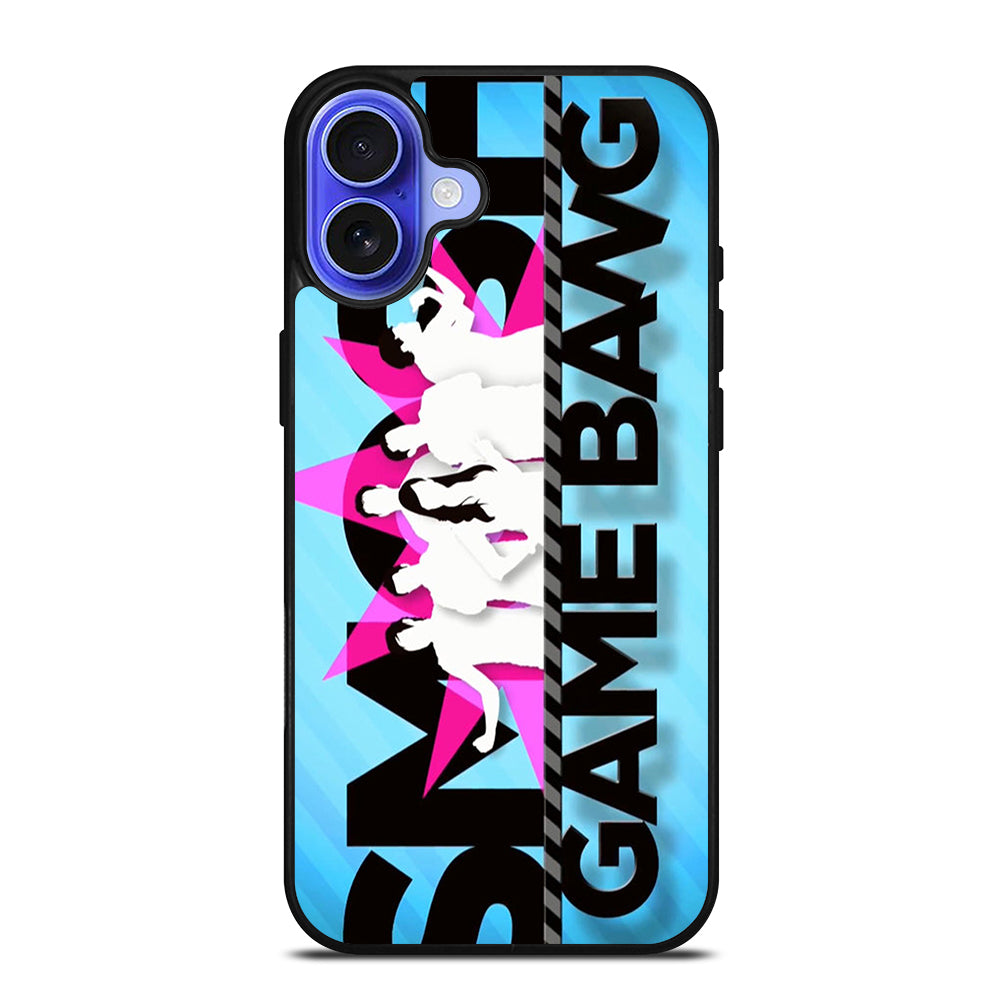 SMOSH LOGO GAMES BANG iPhone 16 Case Cover