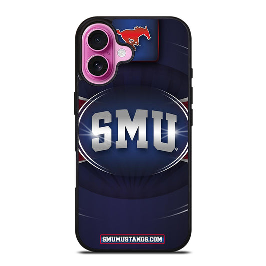 SMU MUSTANGS ICON iPhone 16 Plus Case Cover