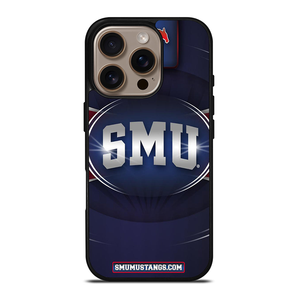 SMU MUSTANGS ICON iPhone 16 Pro Case Cover