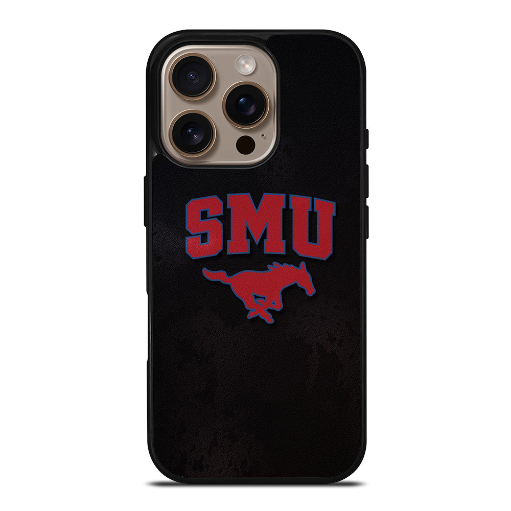SMU MUSTANGS NFL LOGO iPhone 16 Pro Case Cover