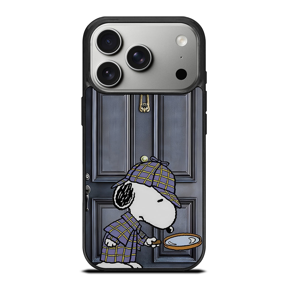 SNOOPY DOG DETECTIVE iPhone 17 Pro Case Cover