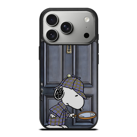 SNOOPY DOG DETECTIVE iPhone 17 Pro Case Cover