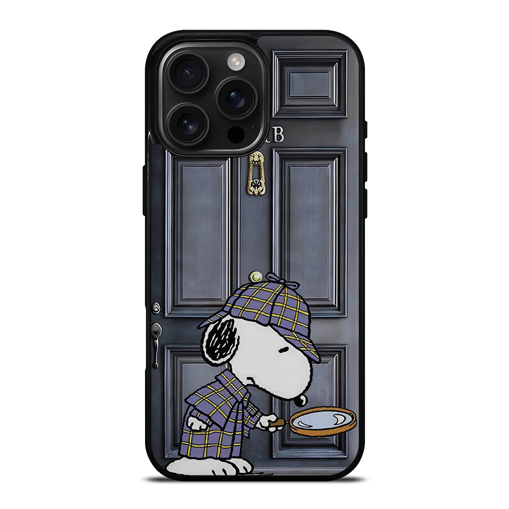 SNOOPY DOG DETECTIVE iPhone 16 Pro Max Case Cover