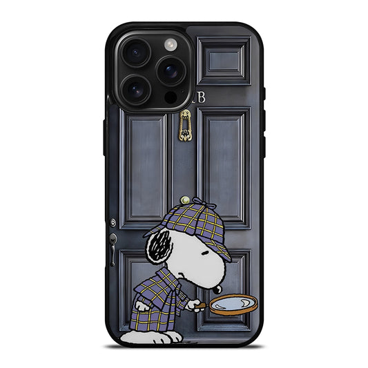 SNOOPY DOG DETECTIVE iPhone 16 Pro Max Case Cover