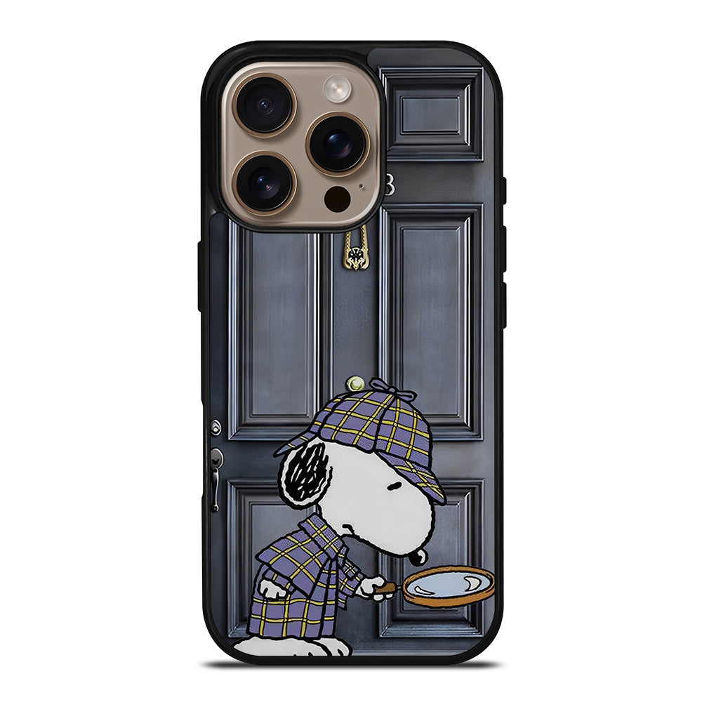 SNOOPY DOG DETECTIVE iPhone 16 Pro Case Cover