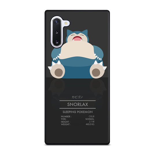 SNORLAX CUTE POKEMON Samsung Galaxy Note 10 Case Cover
