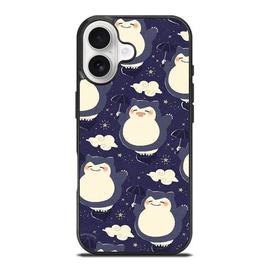 SNORLAX CUTE POKEMON COLLAGE iPhone 17 Case Cover