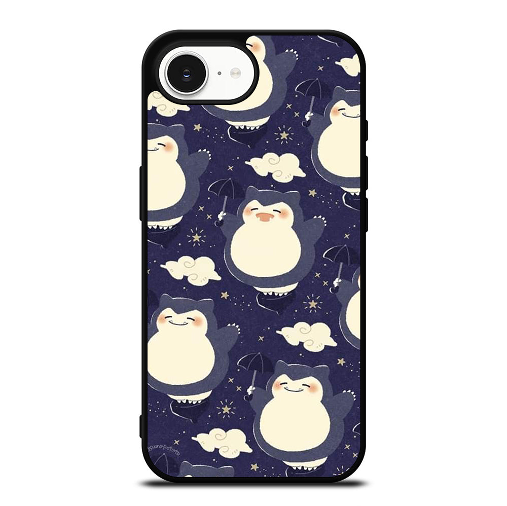 SNORLAX CUTE POKEMON COLLAGE iPhone 16e Case Cover