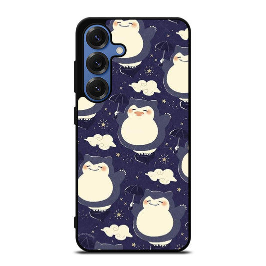 SNORLAX CUTE POKEMON COLLAGE Samsung Galaxy S25 Case Cover